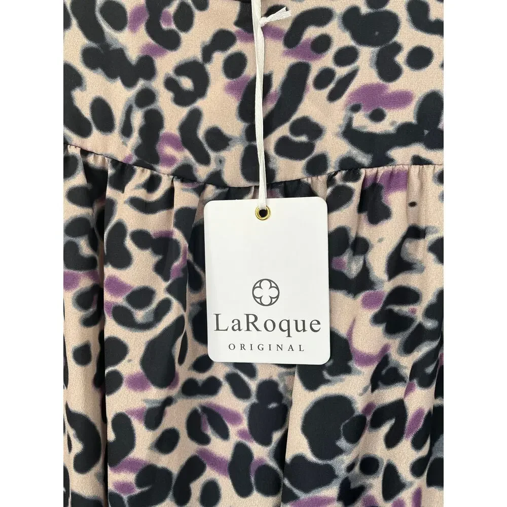 LaRoque Original long sleeve knee length printed dress, size S - Picture 3 of 12